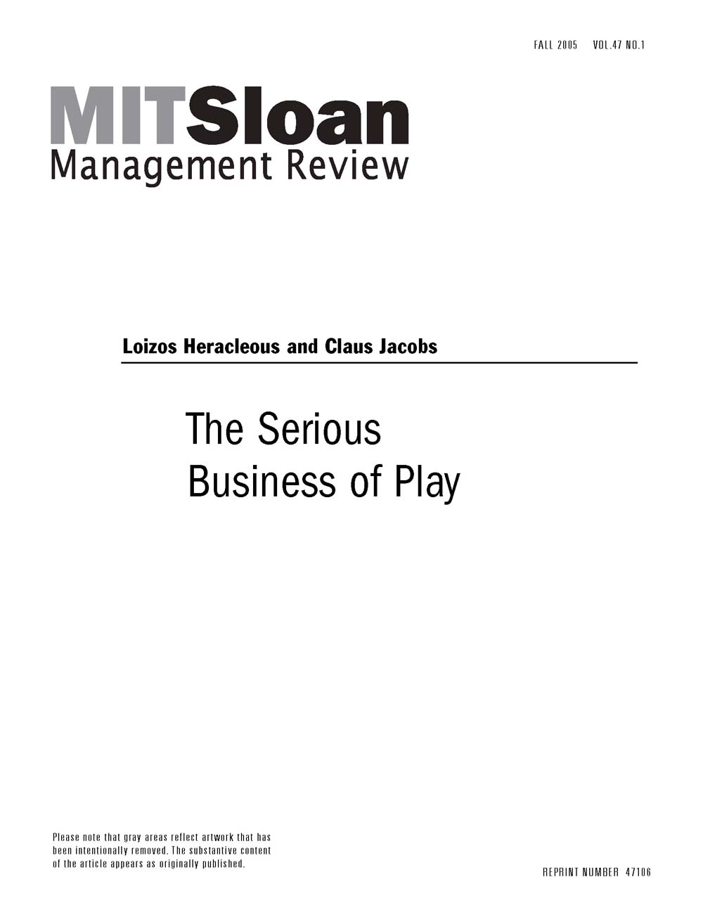 Product cover
