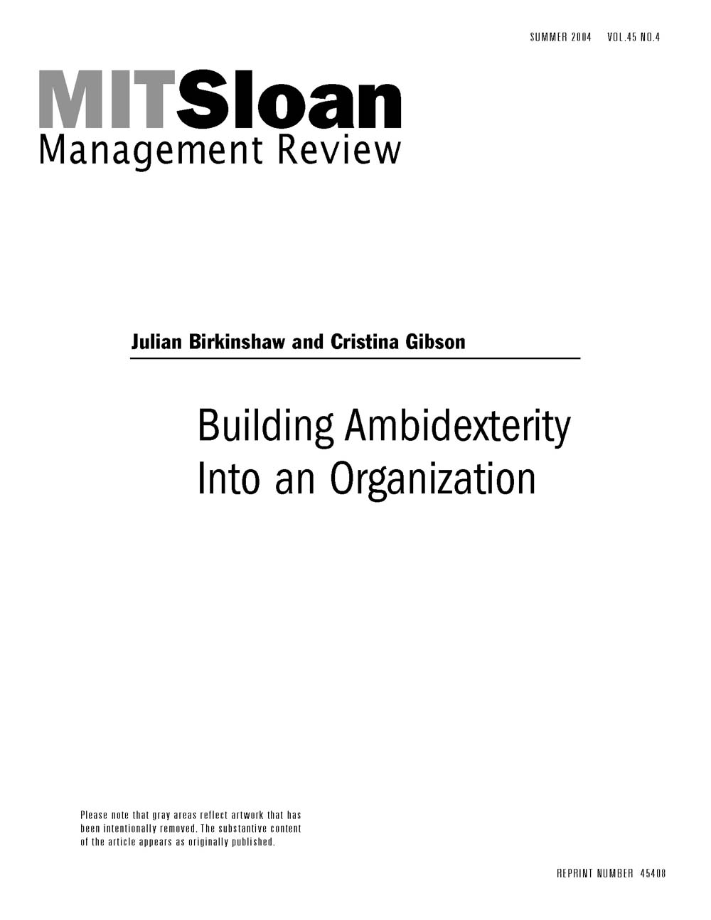 Product cover